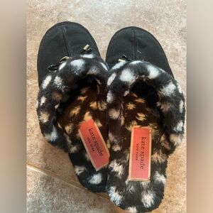 Kate Spade Polka Dot Slippers